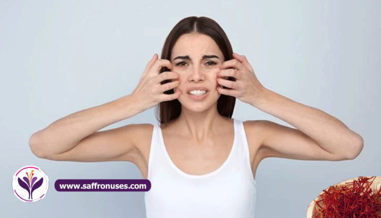 Eating saffron for fair skin